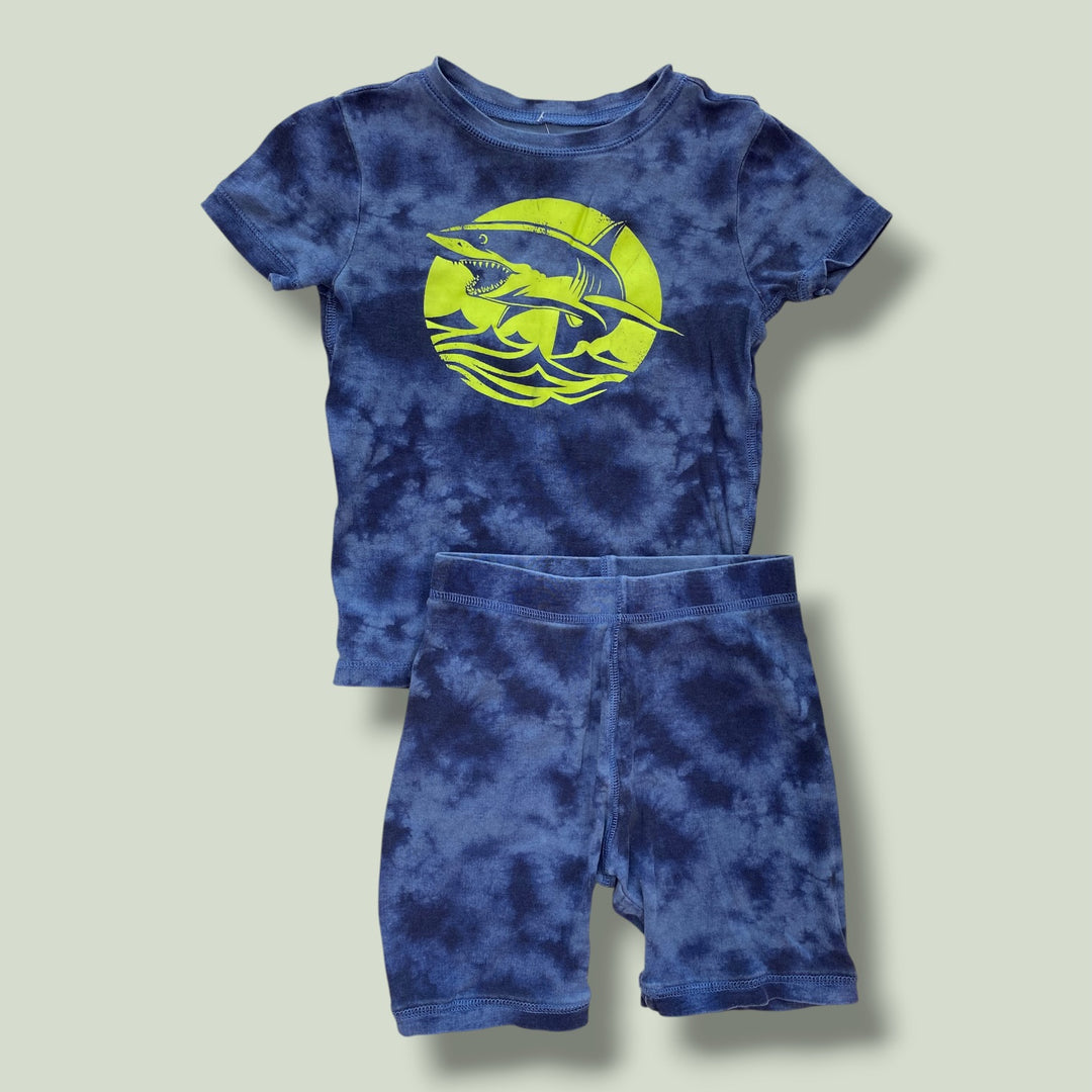 blue Gap 2 piece pjs, 6y
