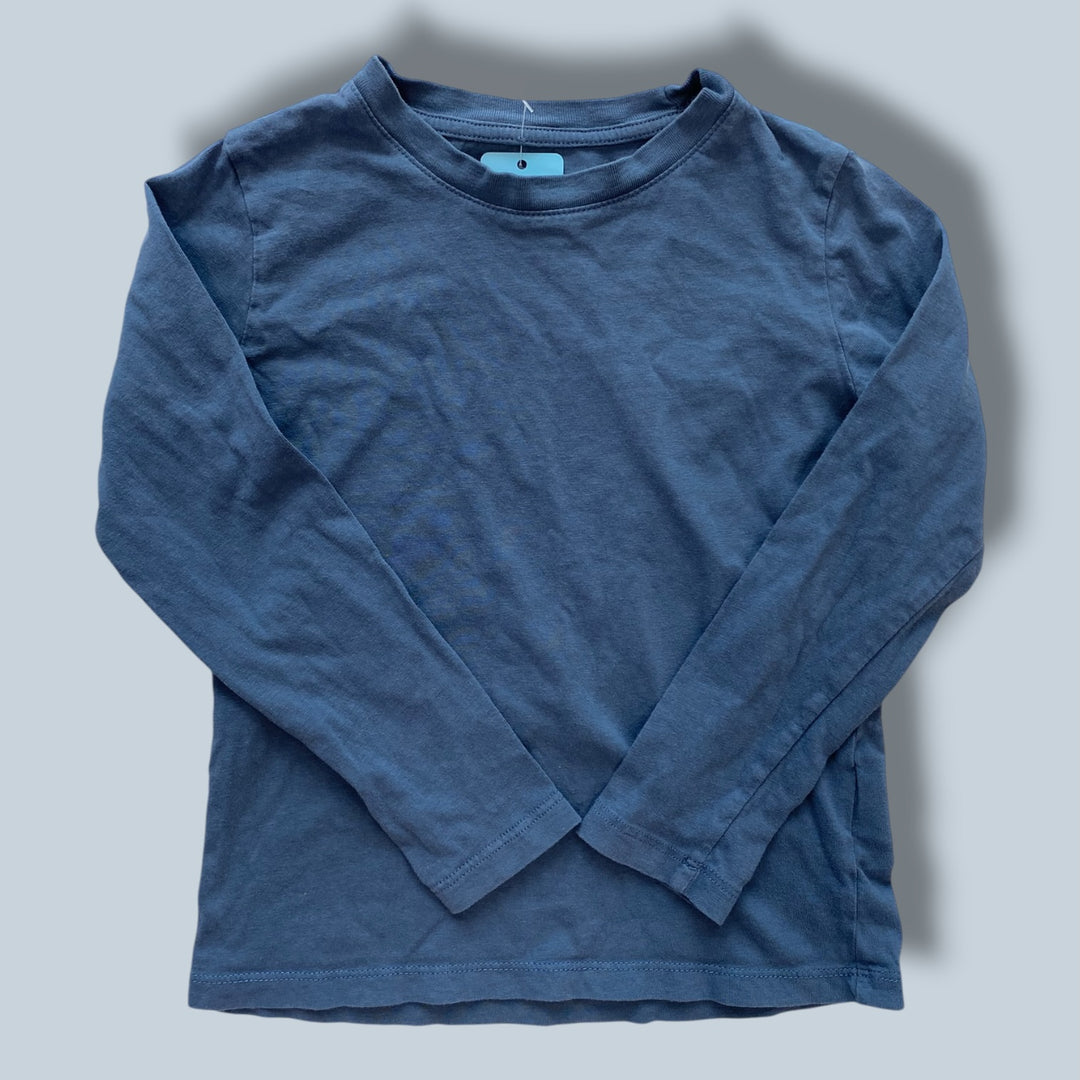 blue H&amp;M long sleeve, 5/6y