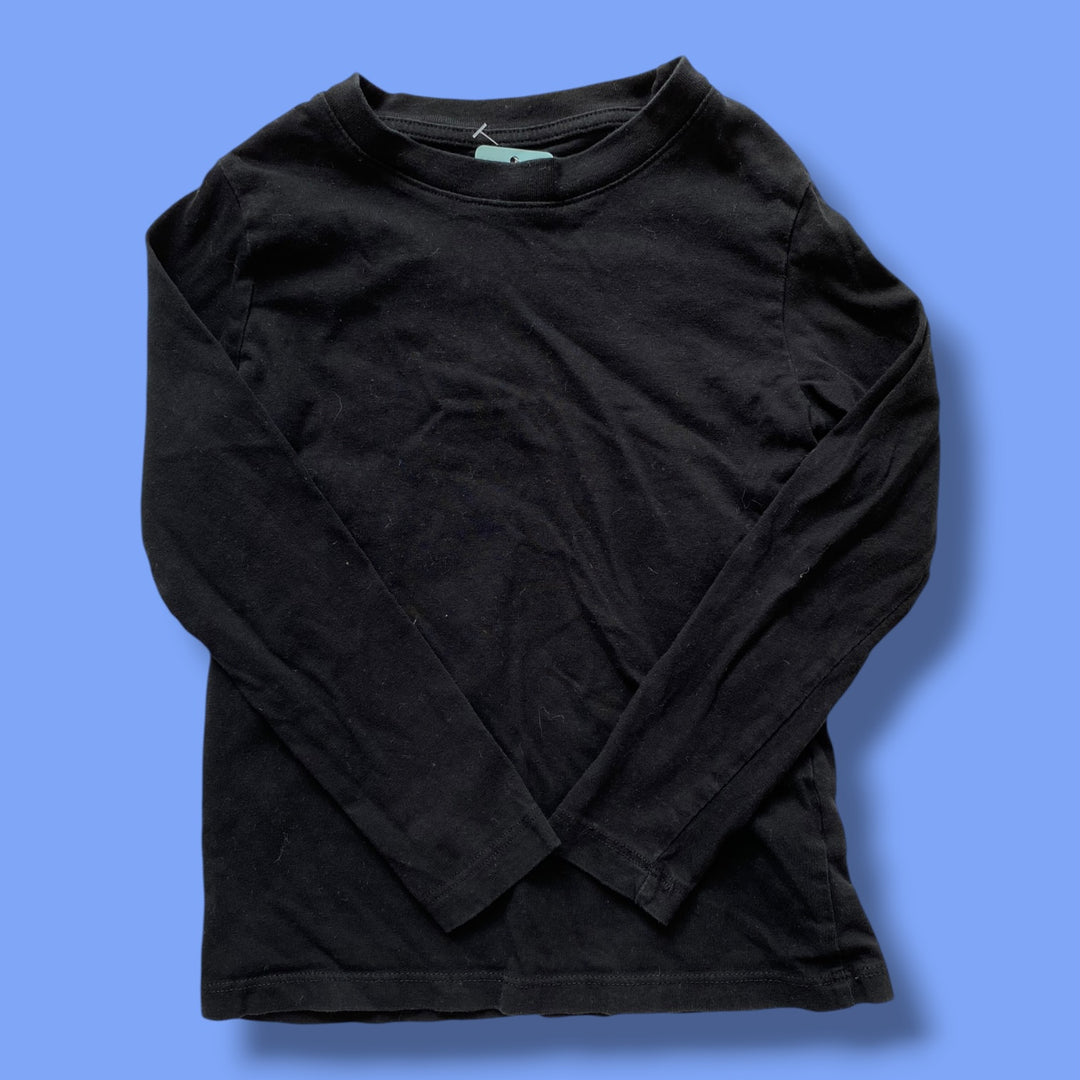 black H&amp;M long sleeve, 5/6y