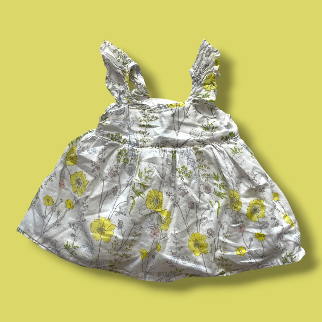 Floral Gap Dress, 3-6m