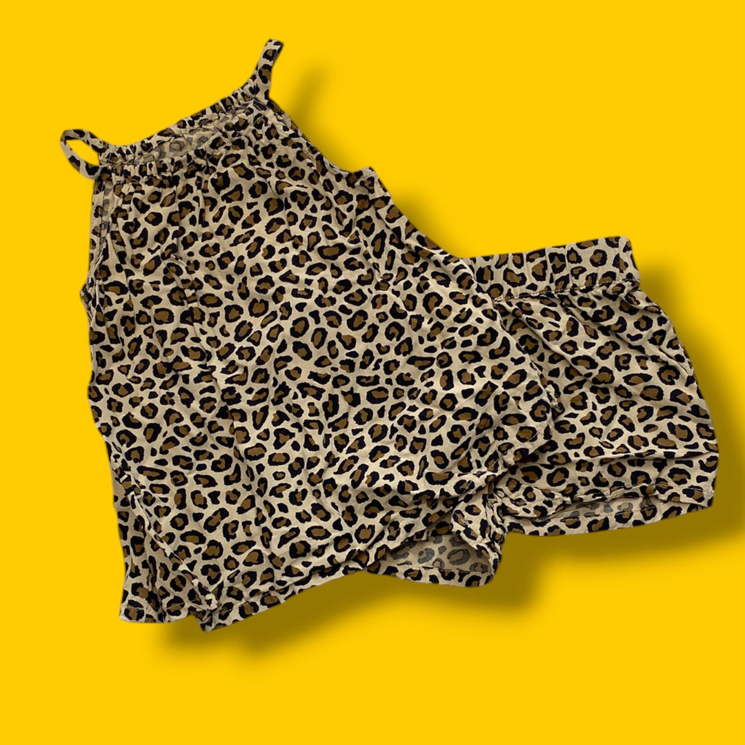 Old Navy Leopard 2 piece Set 2Y