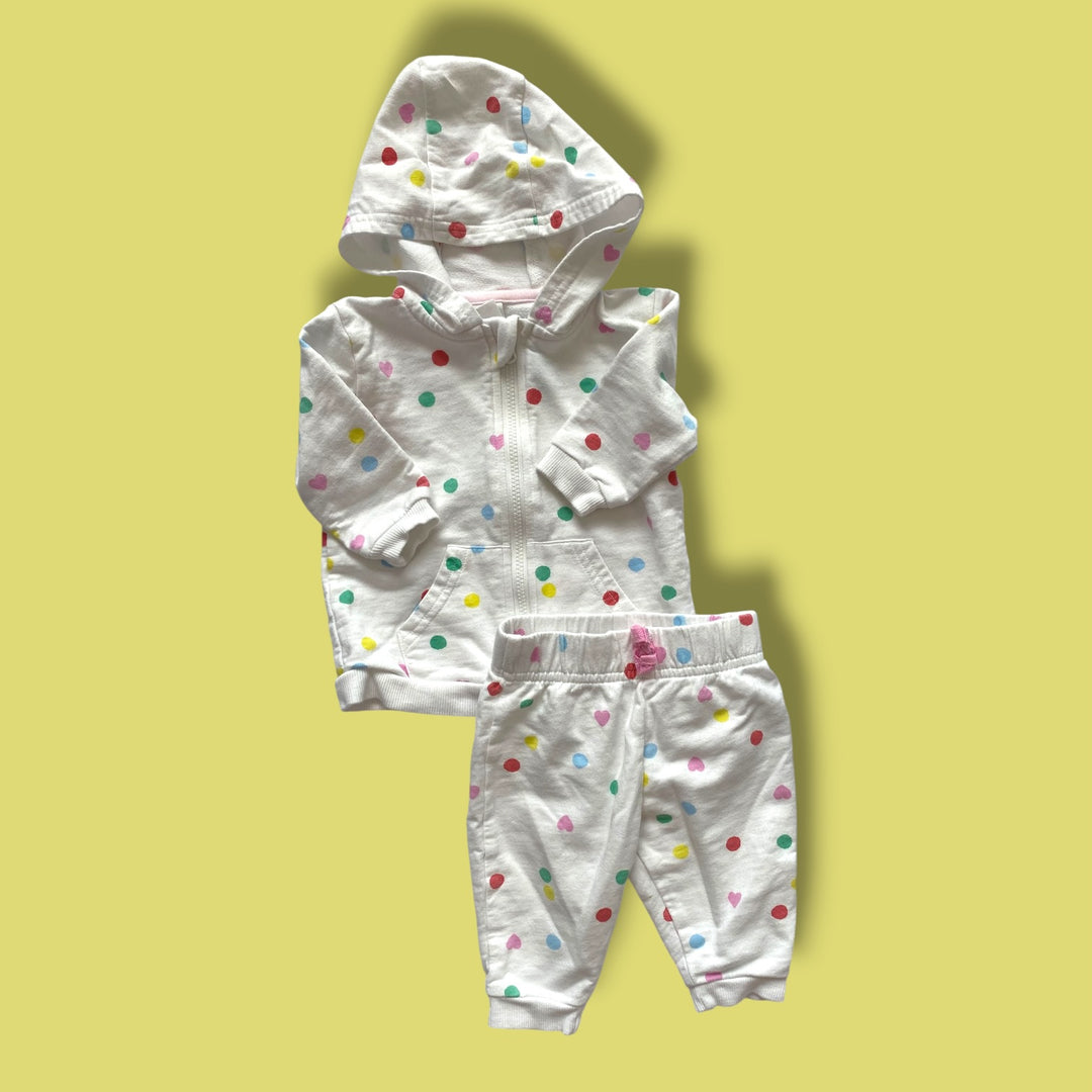 White Love by ellen 2 piece Set , newborn