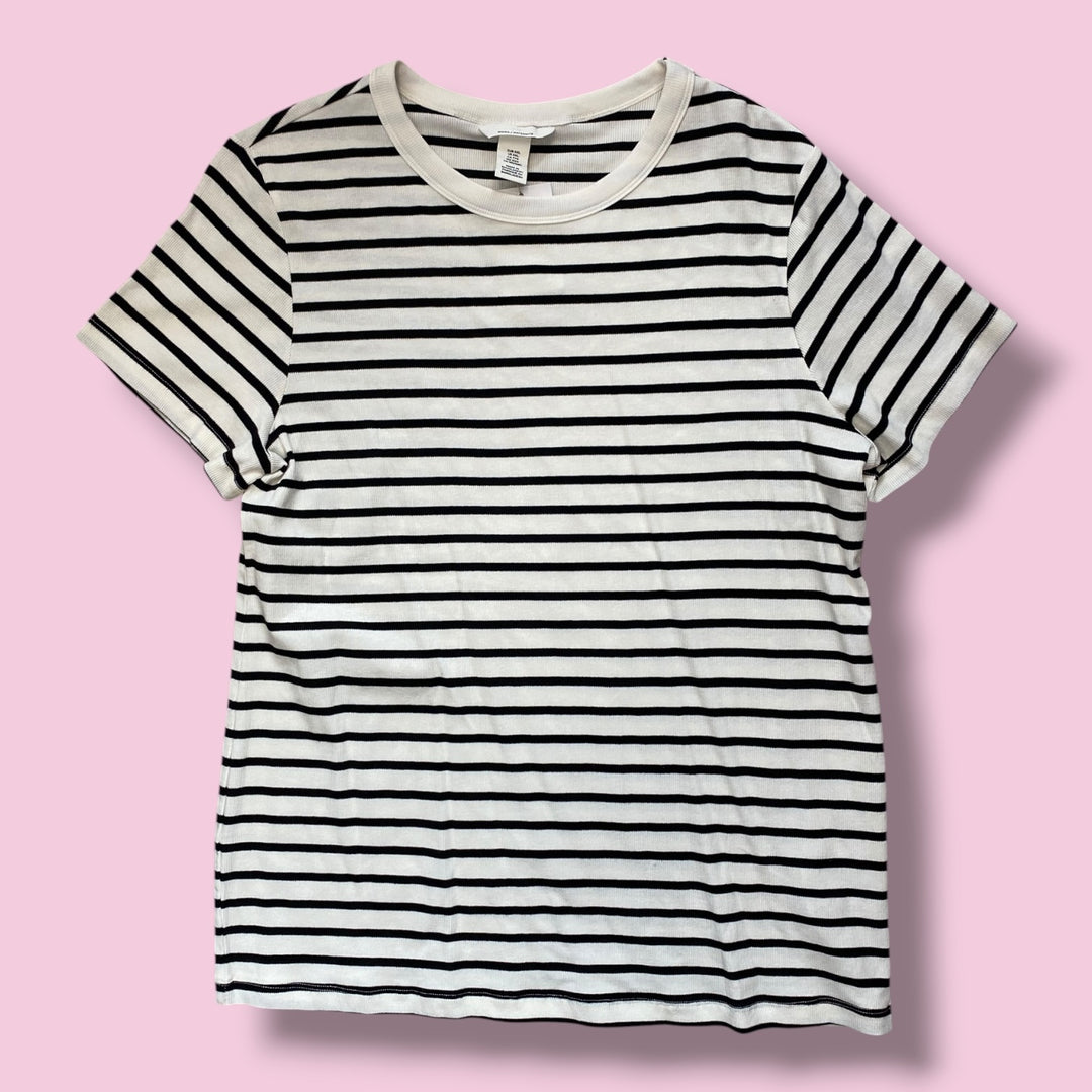 NWT H&amp;M Striped Nursing Top XXl