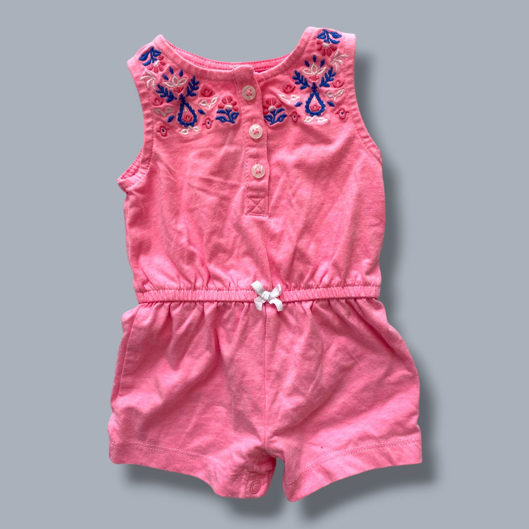 Pink Carters Romper, 3m