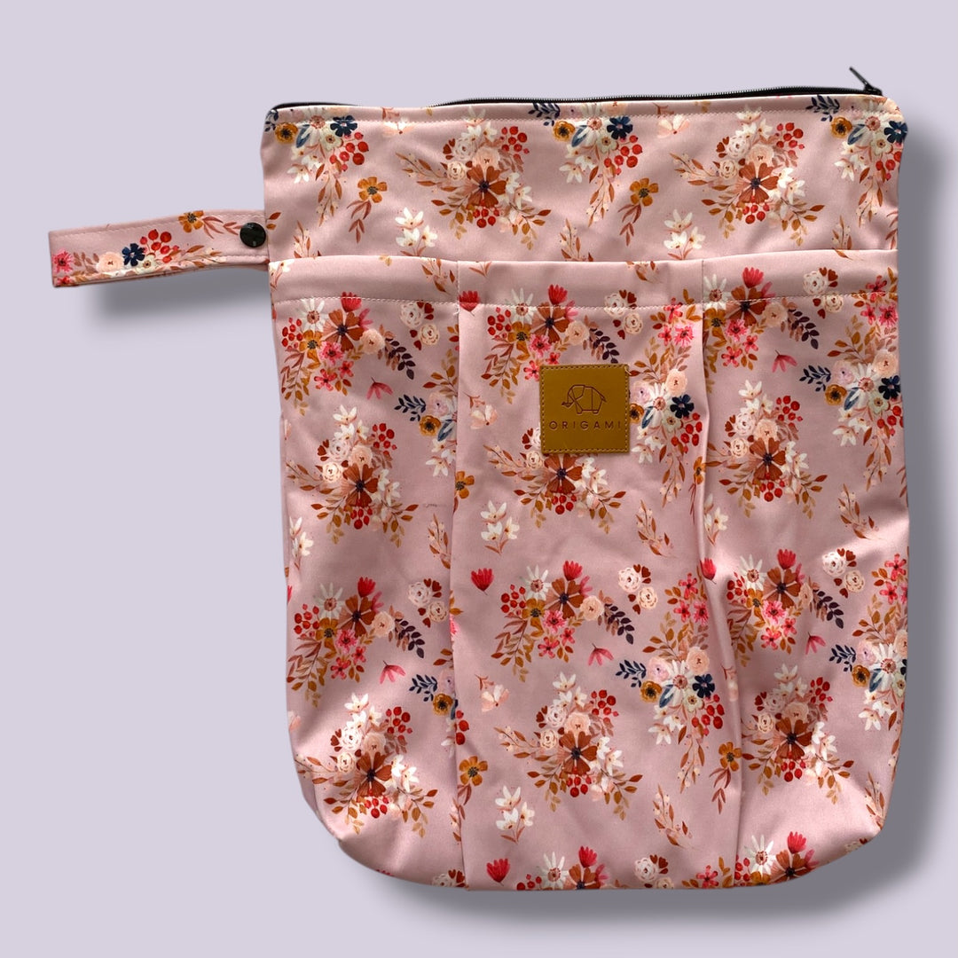 Floral Origami Dry/Wet Bag