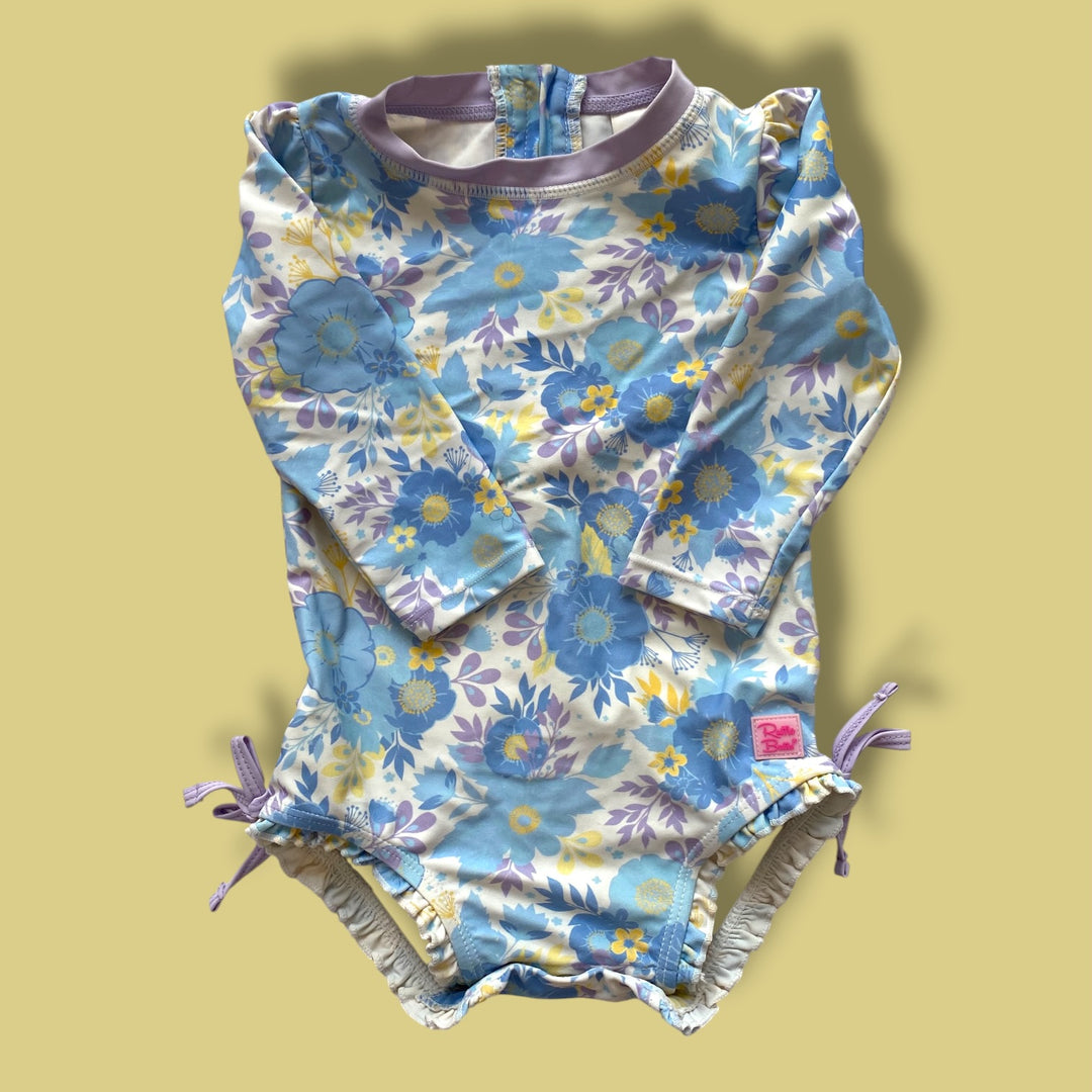 Pink Rufflebutts 1 piece Swim, 12-18m