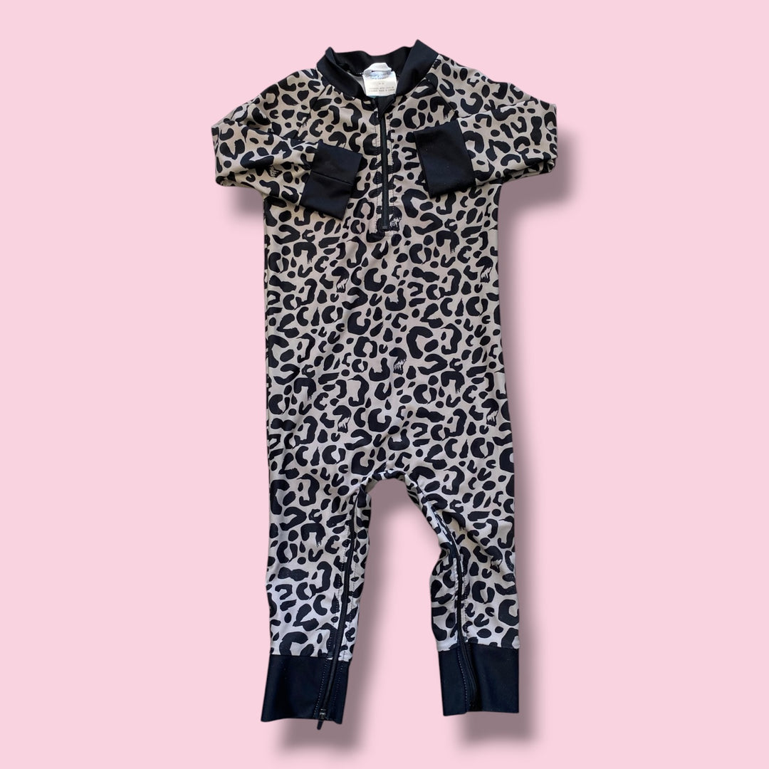 Black Honeysuckle 1 piece swim, 18-24m