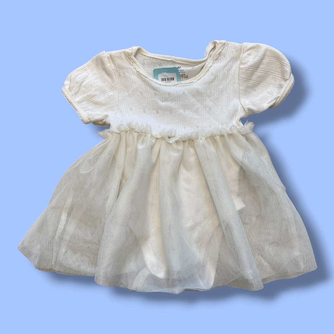 White H&amp;M Dress, Newborn