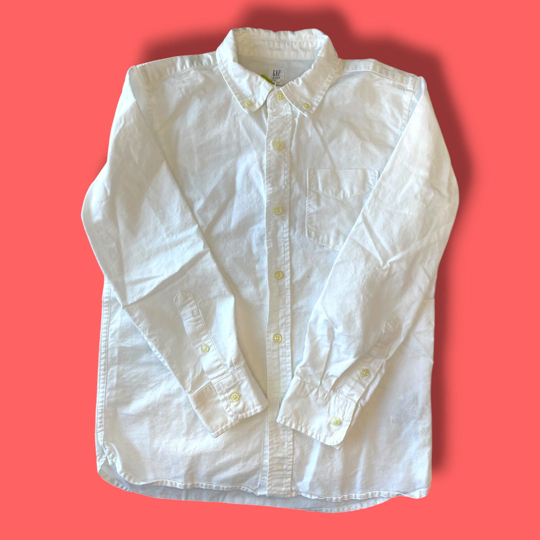 white gap button up, 10Y