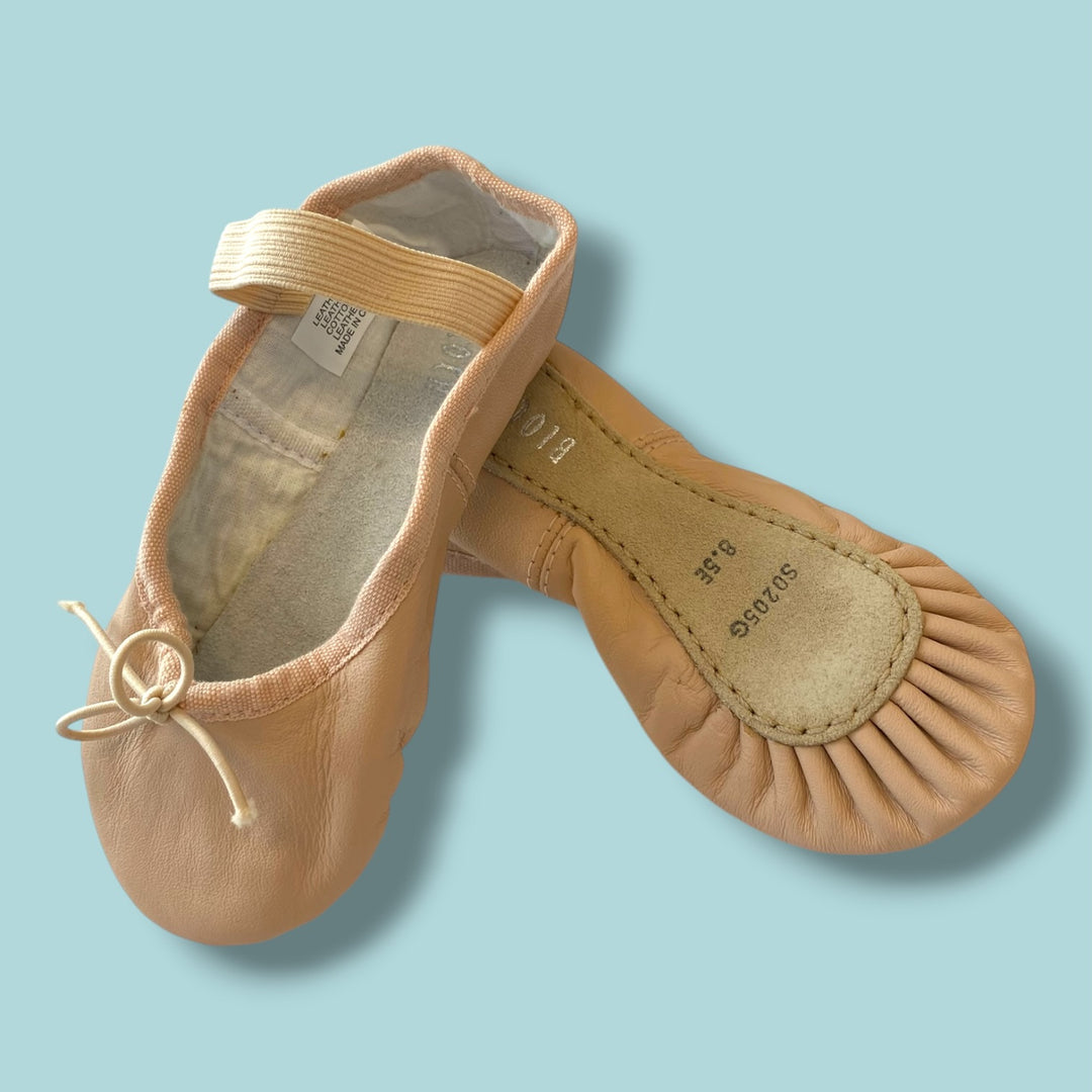 pink bloch NEW ballet shoes, 8.5