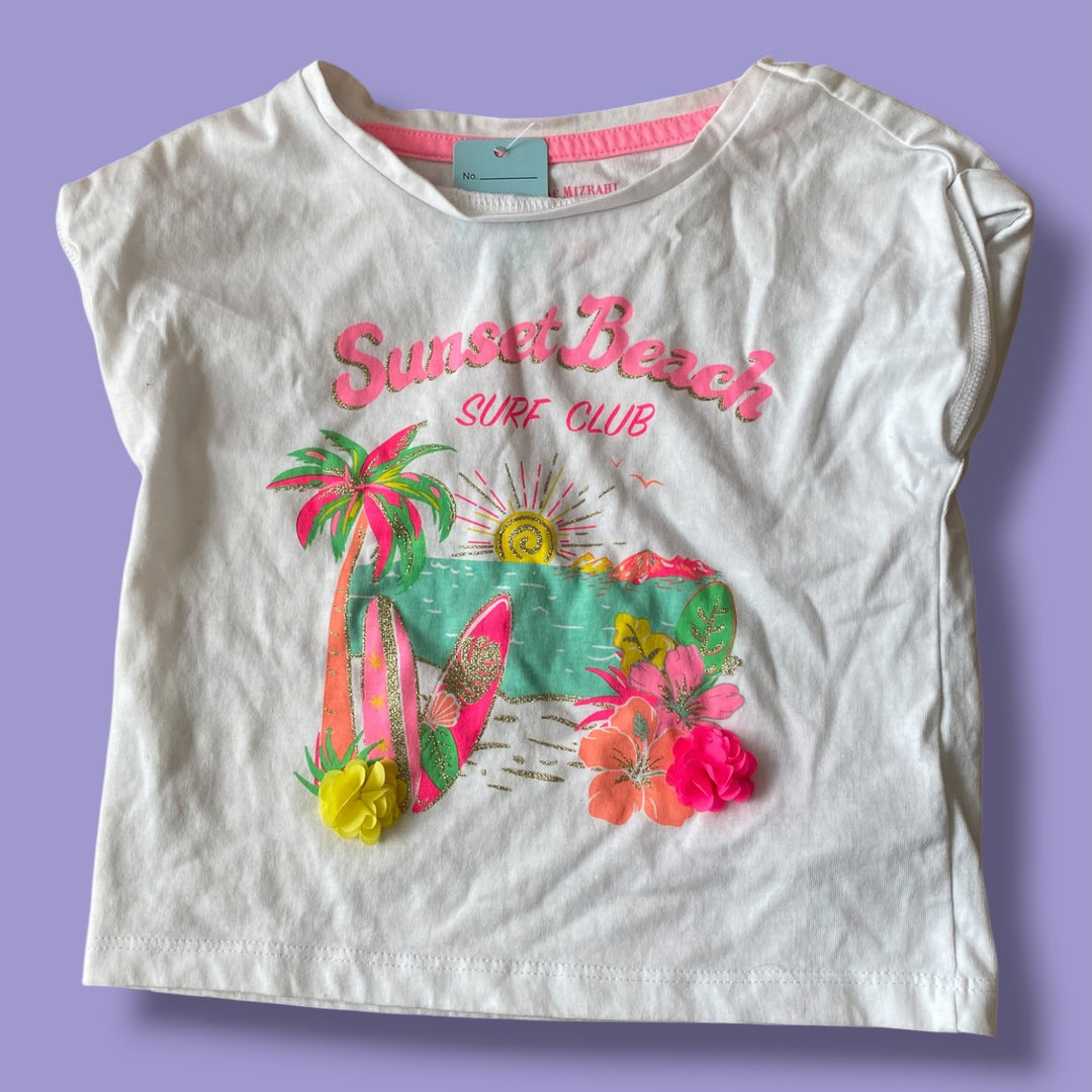 White Issac Mizrahi Shirts, 4Y