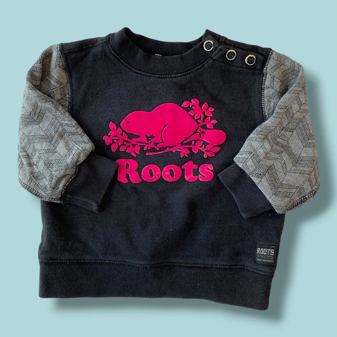 Black Roots Sweater, 12-18m
