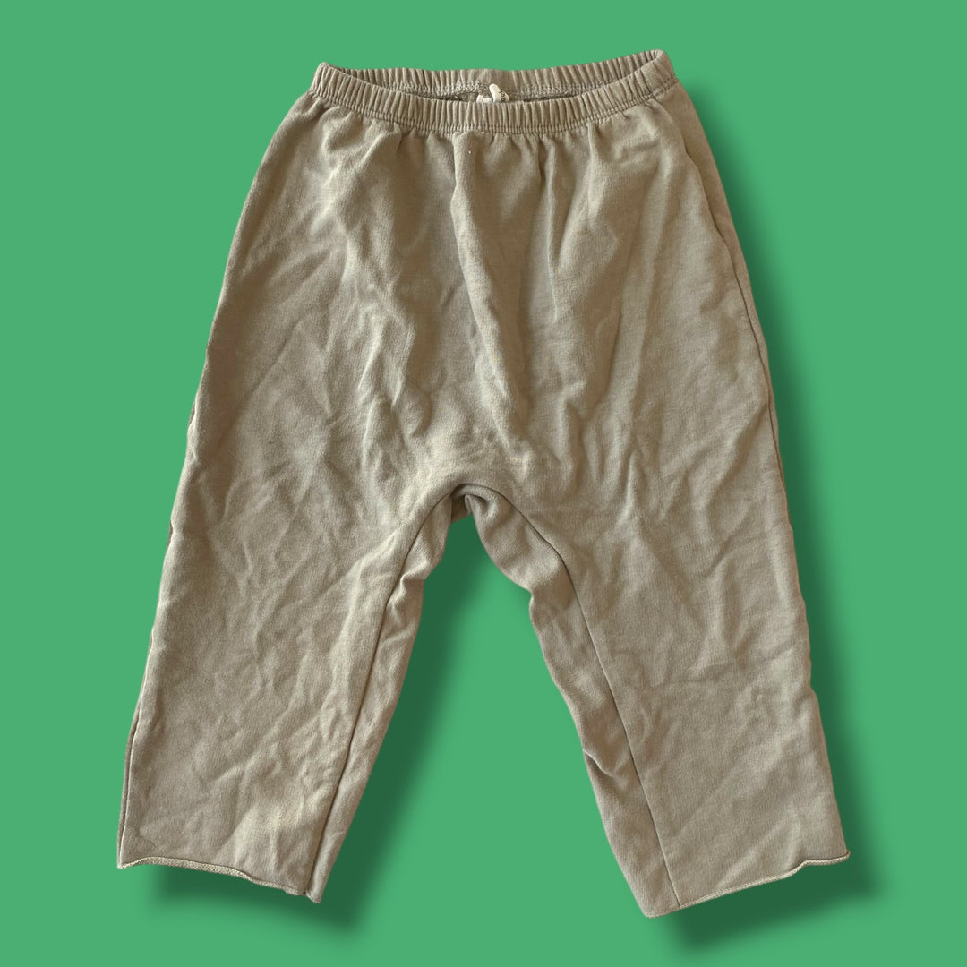 grey peekaboo sweatpants, 2t