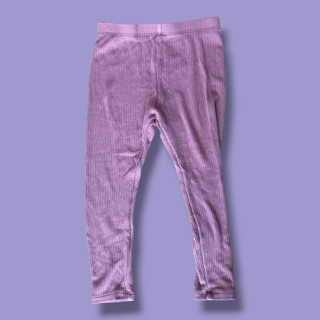Pink Kyte Ribbed Pants, 2T