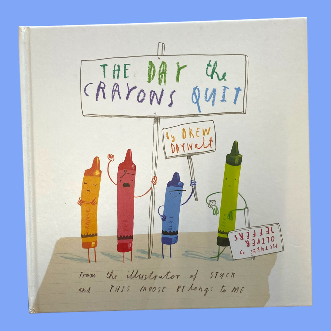 Oliver Jeffers day crayons quit