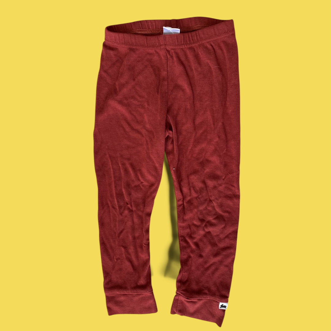 Burgandy Little &amp; Lively Legging, 3Y