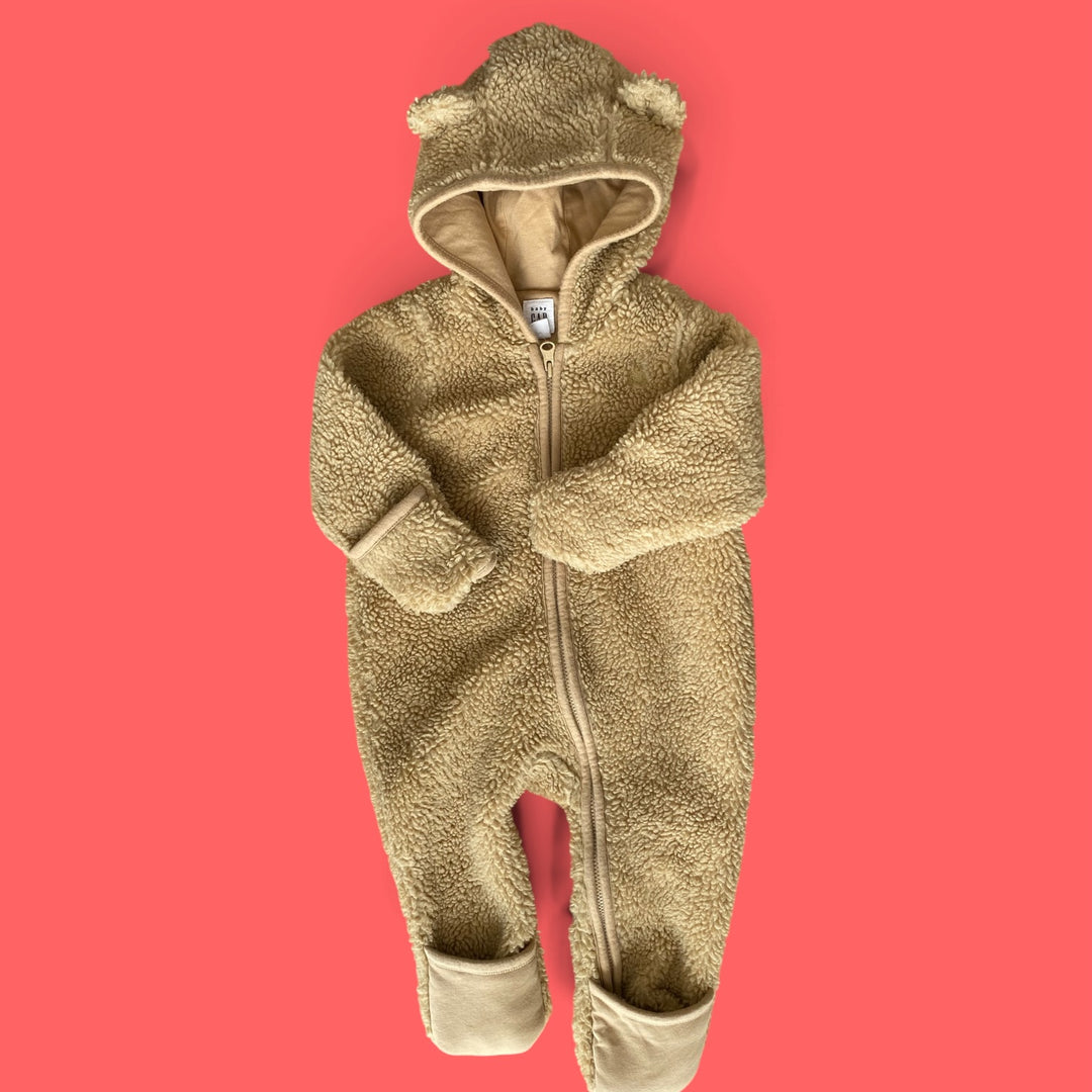 Tan gap Warmsuit, 3-6m