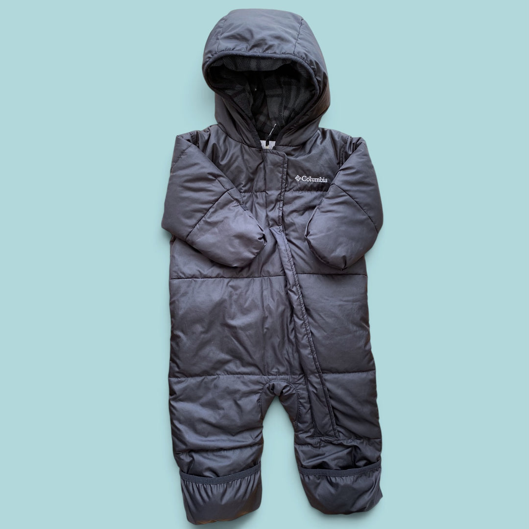 Black Columbia Snowsuit, 6-12m