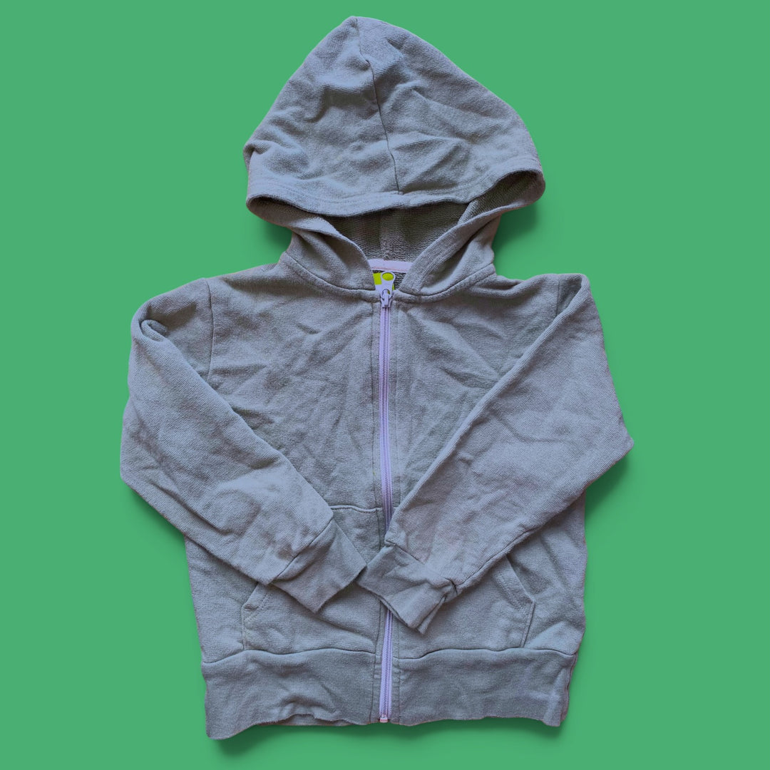 Green Mini Mioche Zip Up, 3-4Y