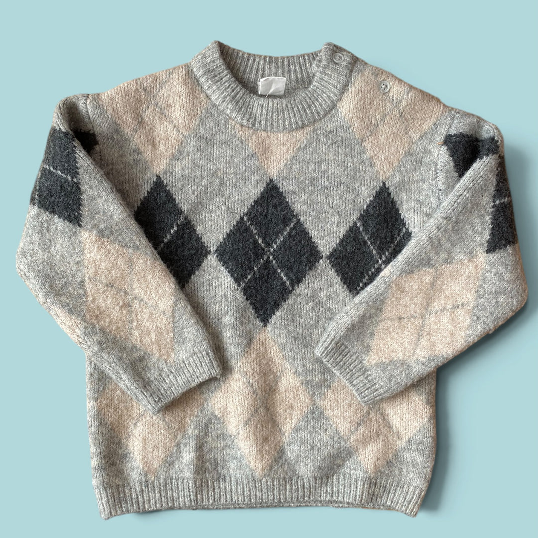 Grey H&amp;M Knit, 18-24m