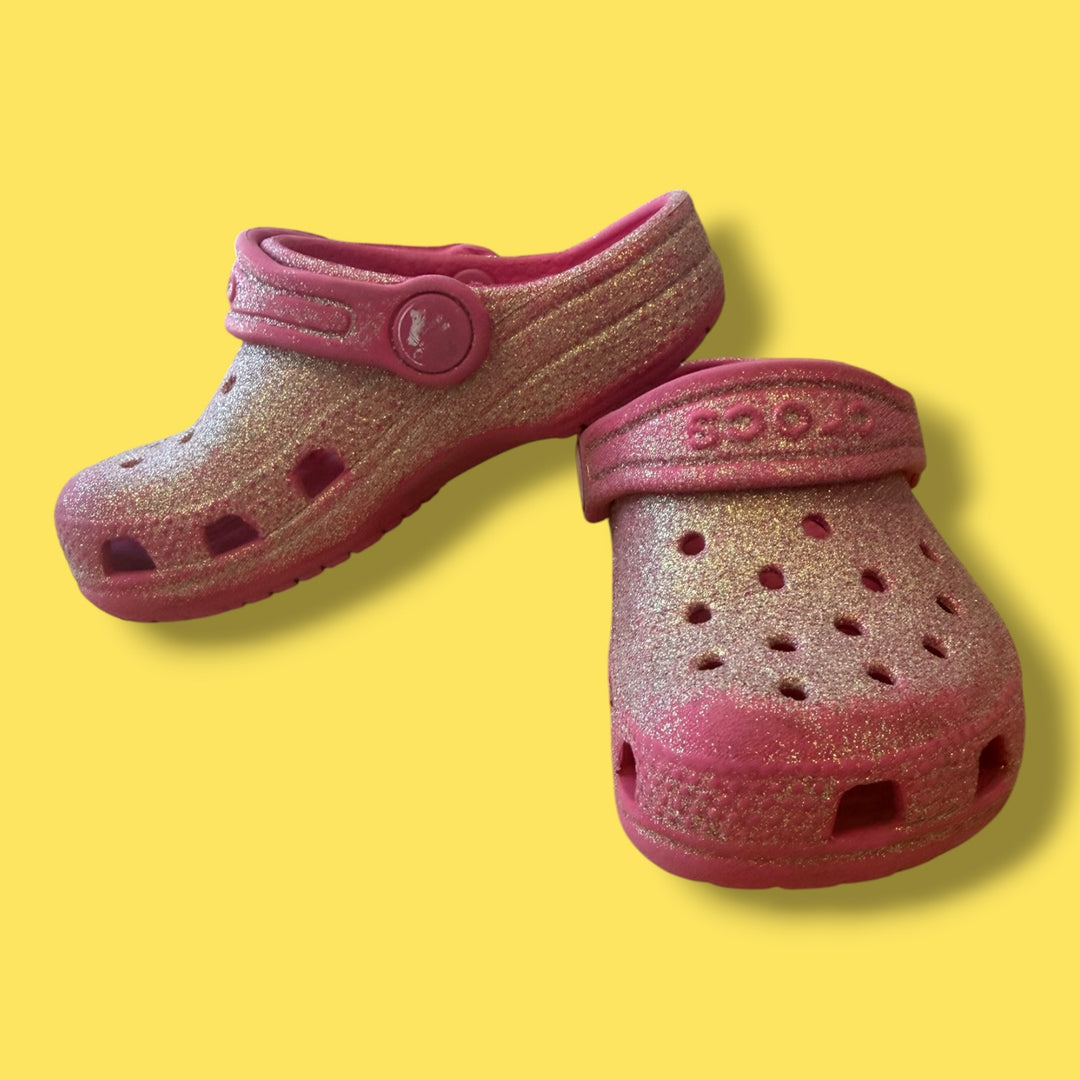 Pink Crocs Crocs, 7.0