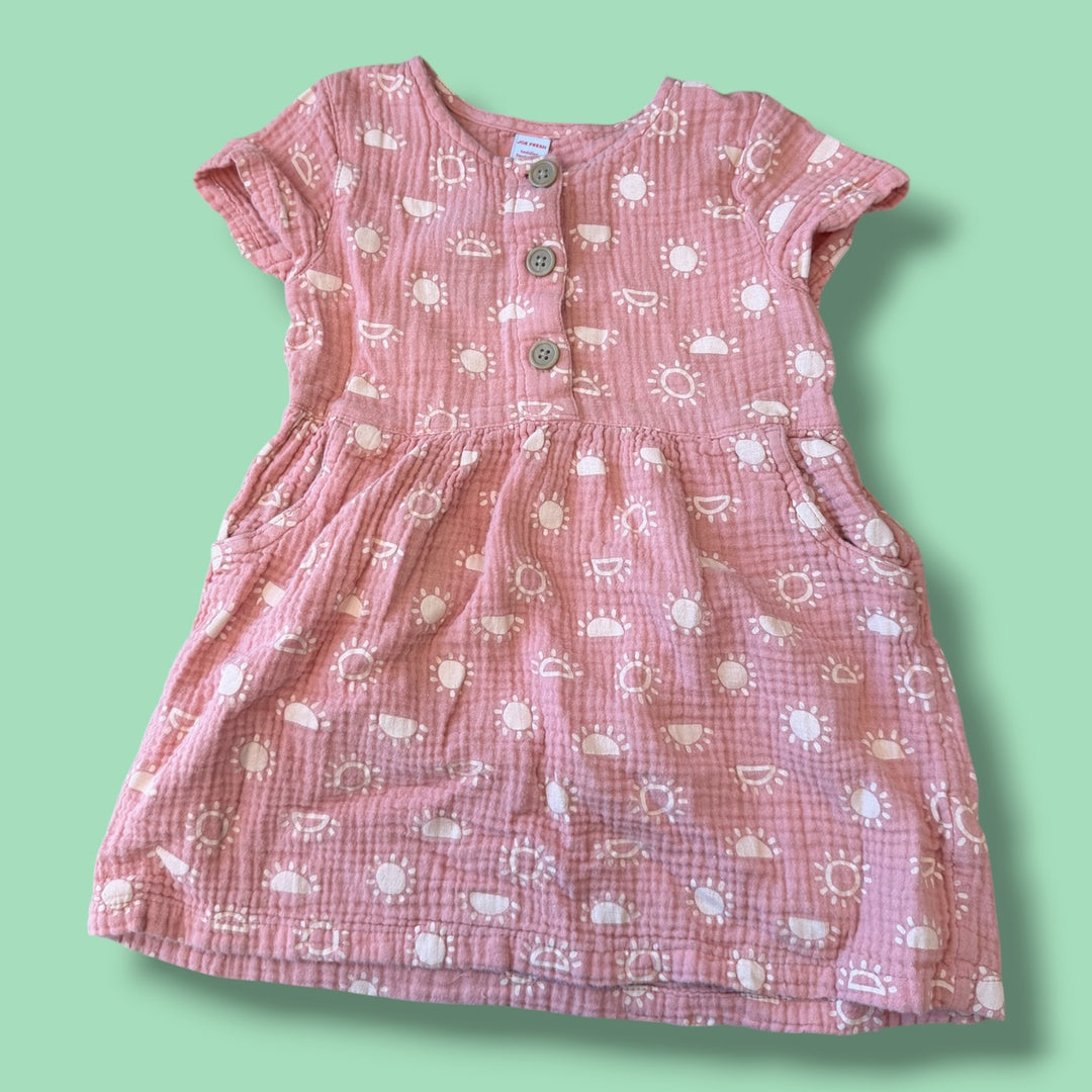 Pink Joe Fresh Dress, 3Y