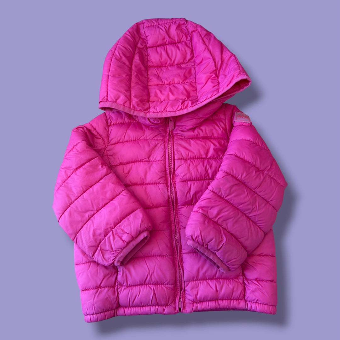 Pink Gap Puffer, 18-24m