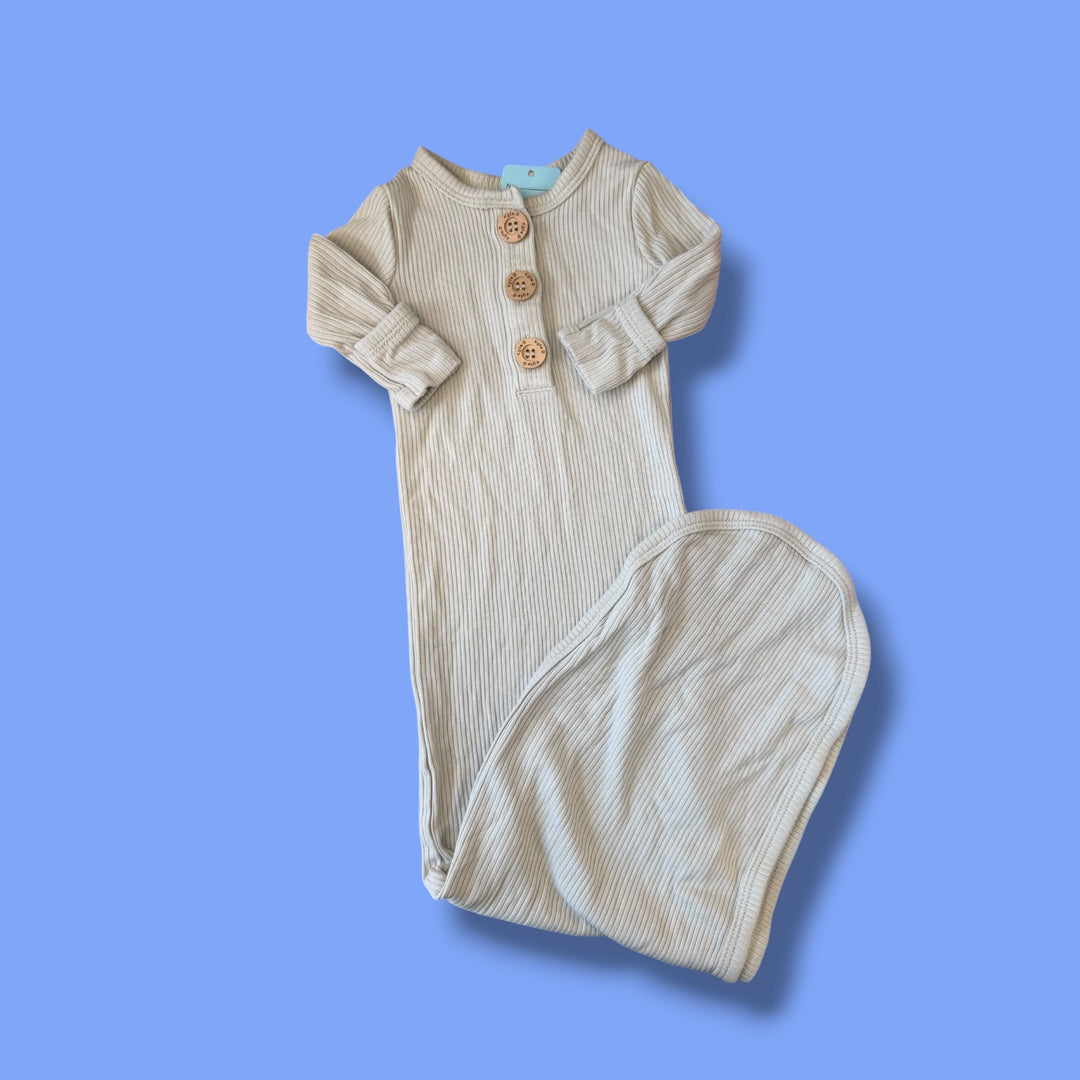 Tan Kyte Sleepgown, 0-3m
