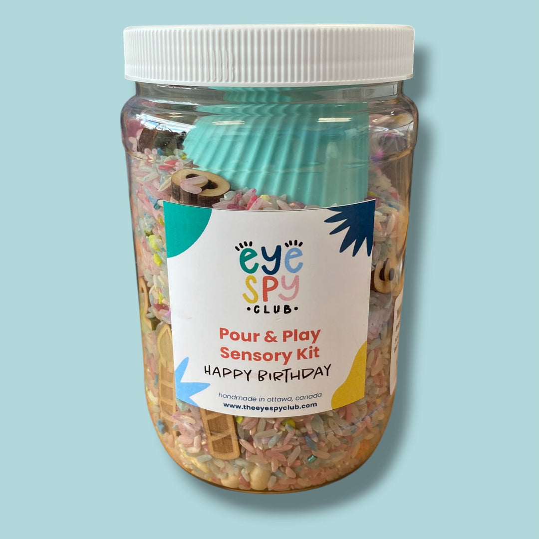 eye spy club pour &amp; play birthday