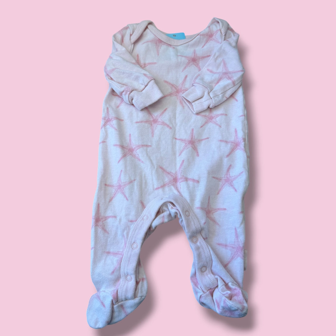 Pink Mini Heros Sleeper, 0-6m