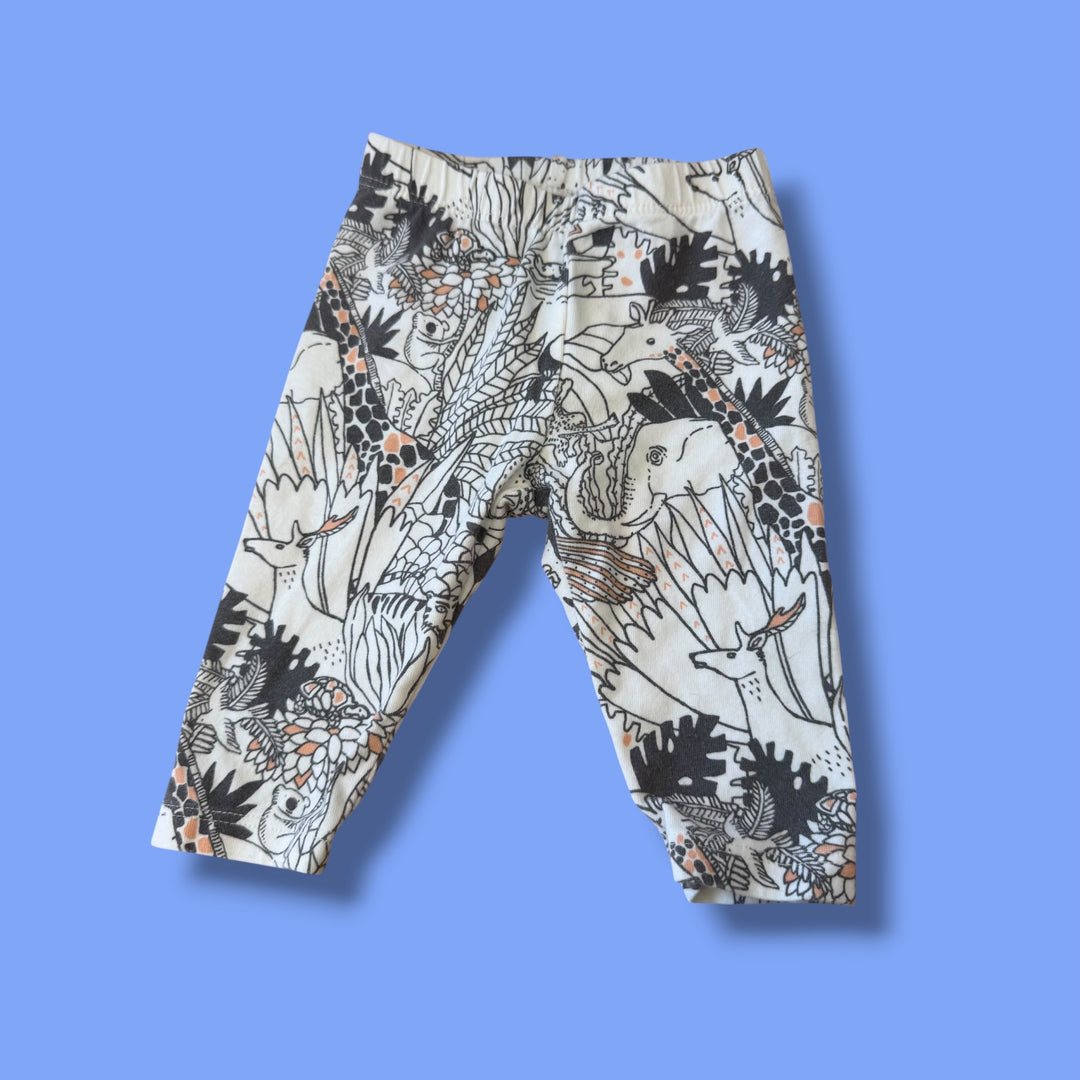 White Gap Legging, 0-3m