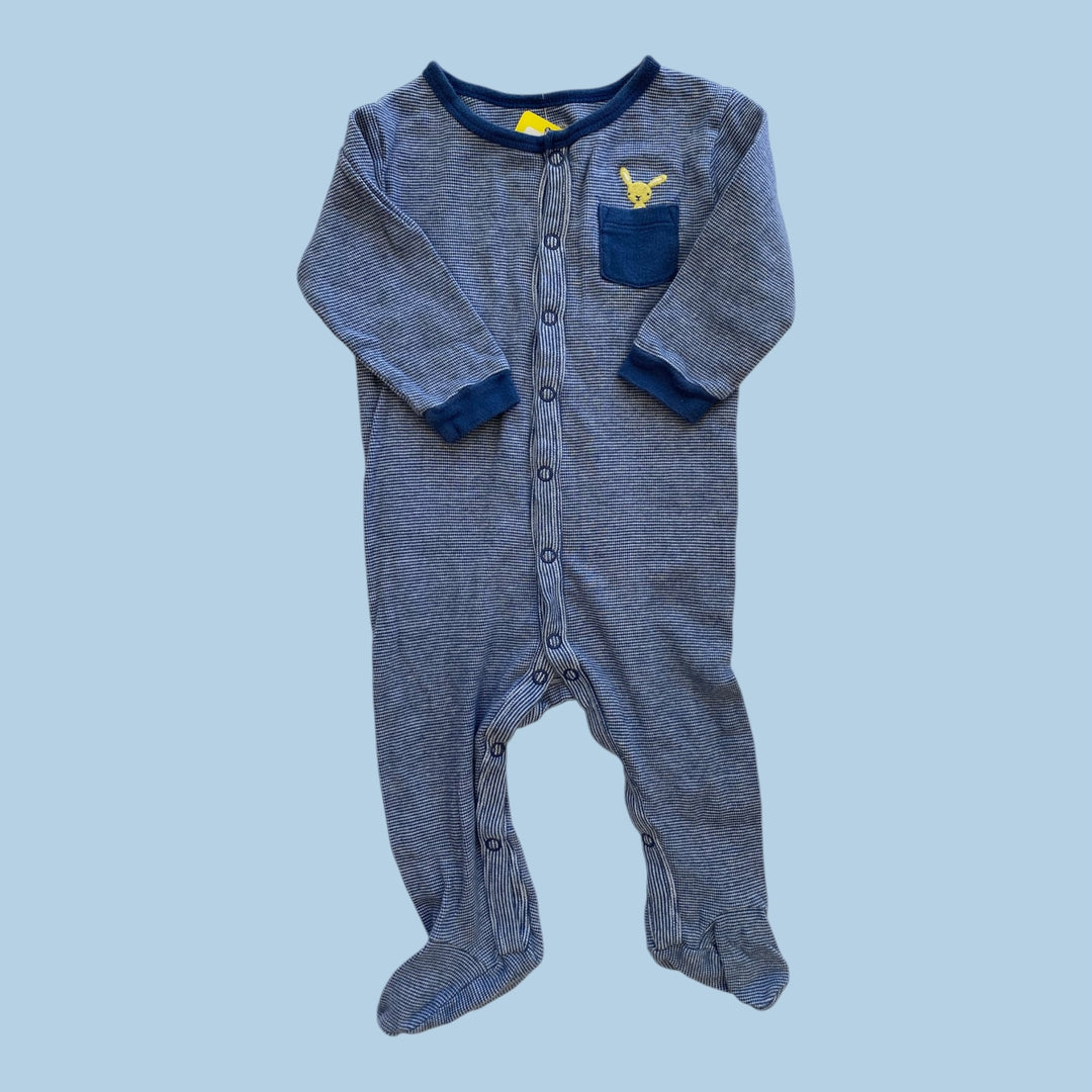 blue George sleeper, 6-12m
