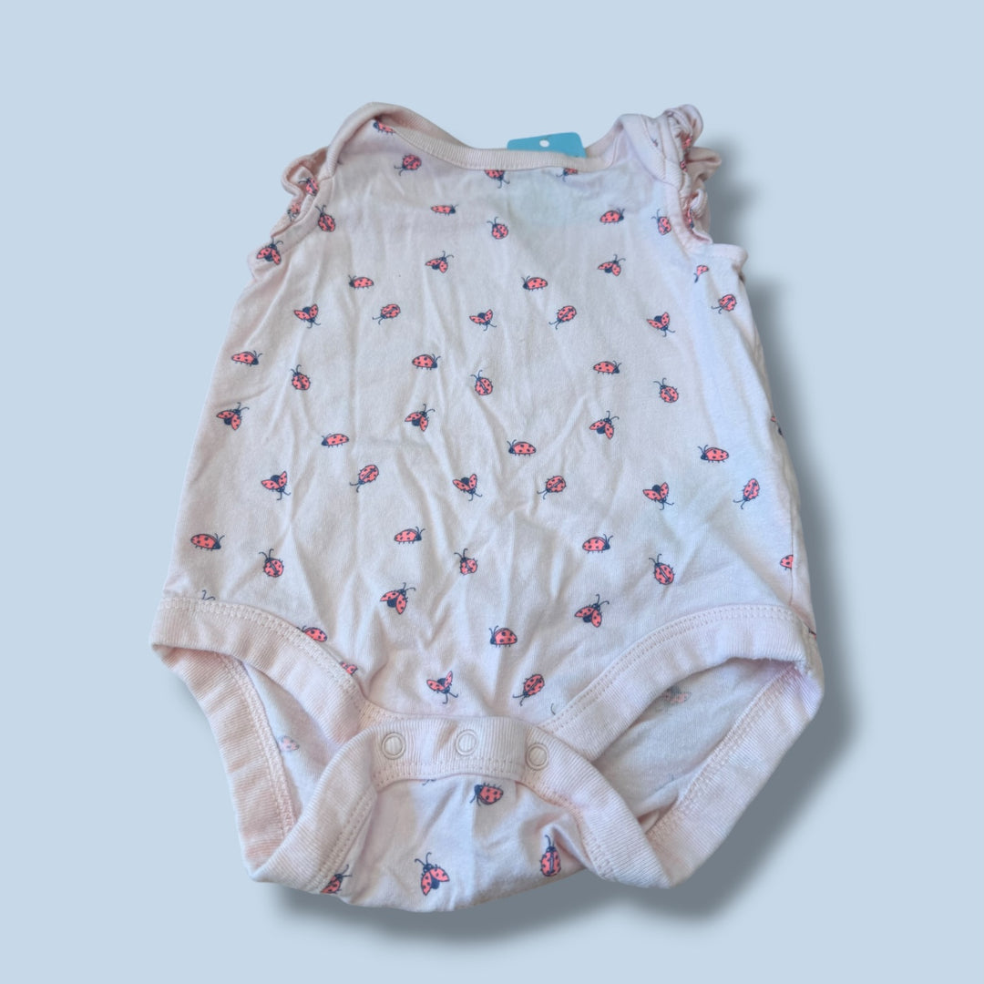 Pink Gap Bodysuit, 0-3m