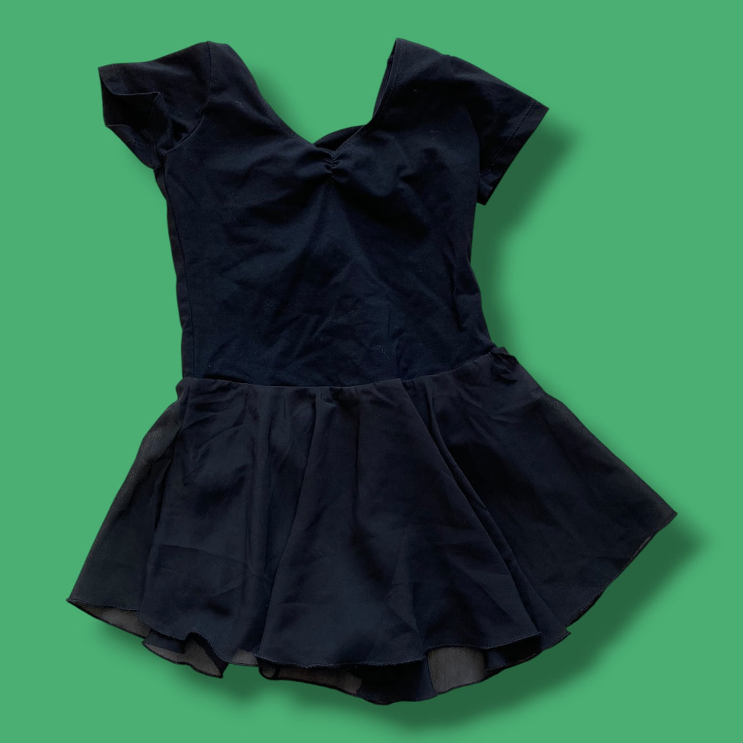 Black Unknown Dress, 6-8Y
