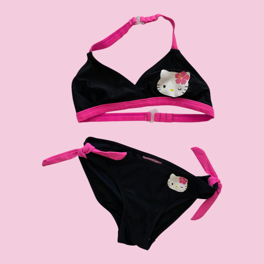 black Hello Kitty 2 piece, 7/8