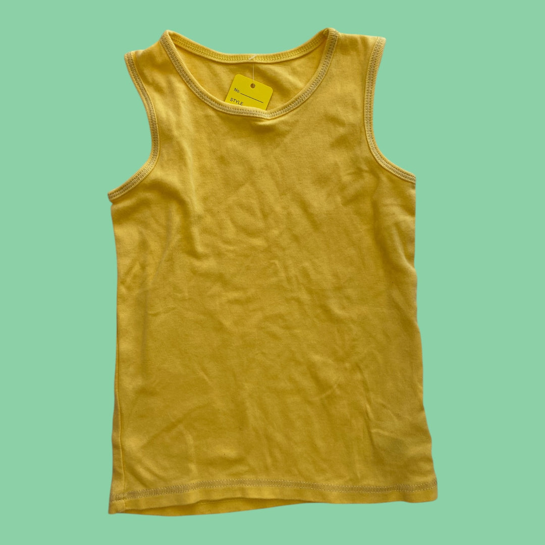 yellow Marks &amp; Spencer Tank, 4-5Y