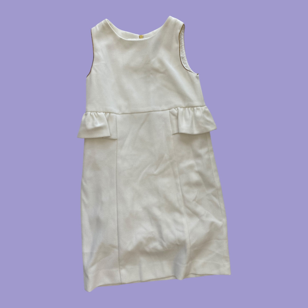 White Zara Sleeveless, 7-8Y
