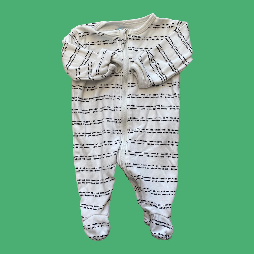 White Petit Lem Sleeper, Newborn