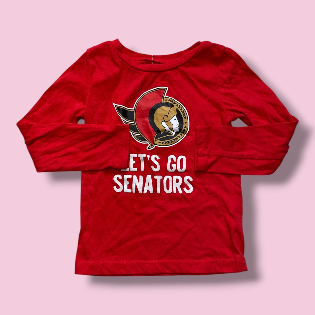 Red Senators Long Sleeve, 5Y