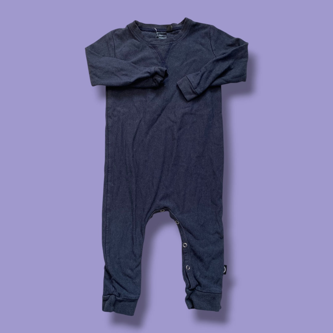 Blue Wooly Doodle Romper, 2T