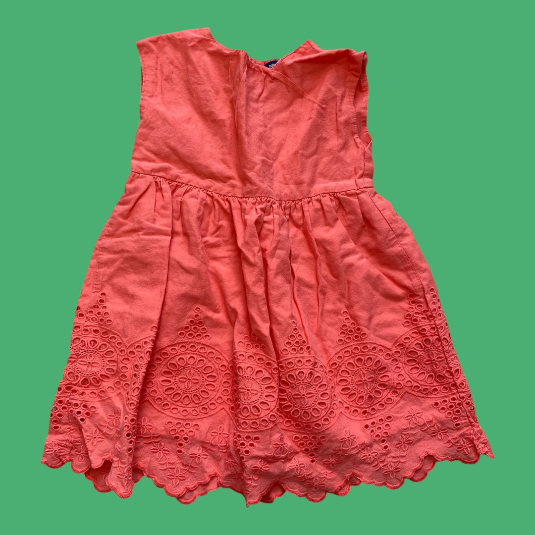Orange/Pink Gap Dress, 2Y