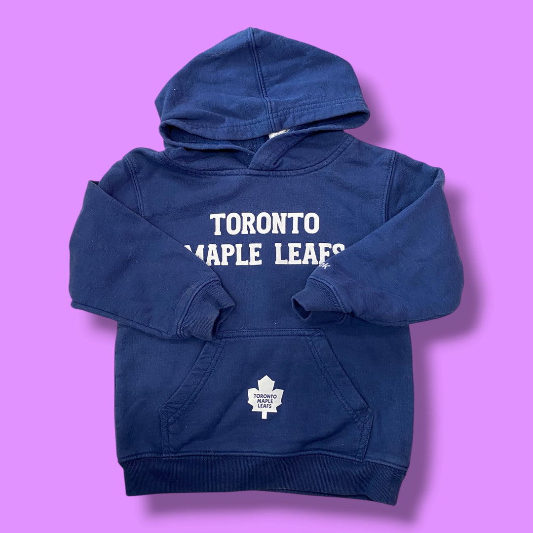Blue Maple Leafs Sweater, 3Y