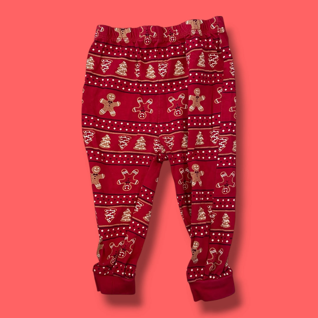 Red Tag Christmas Thin Joggers, 9m