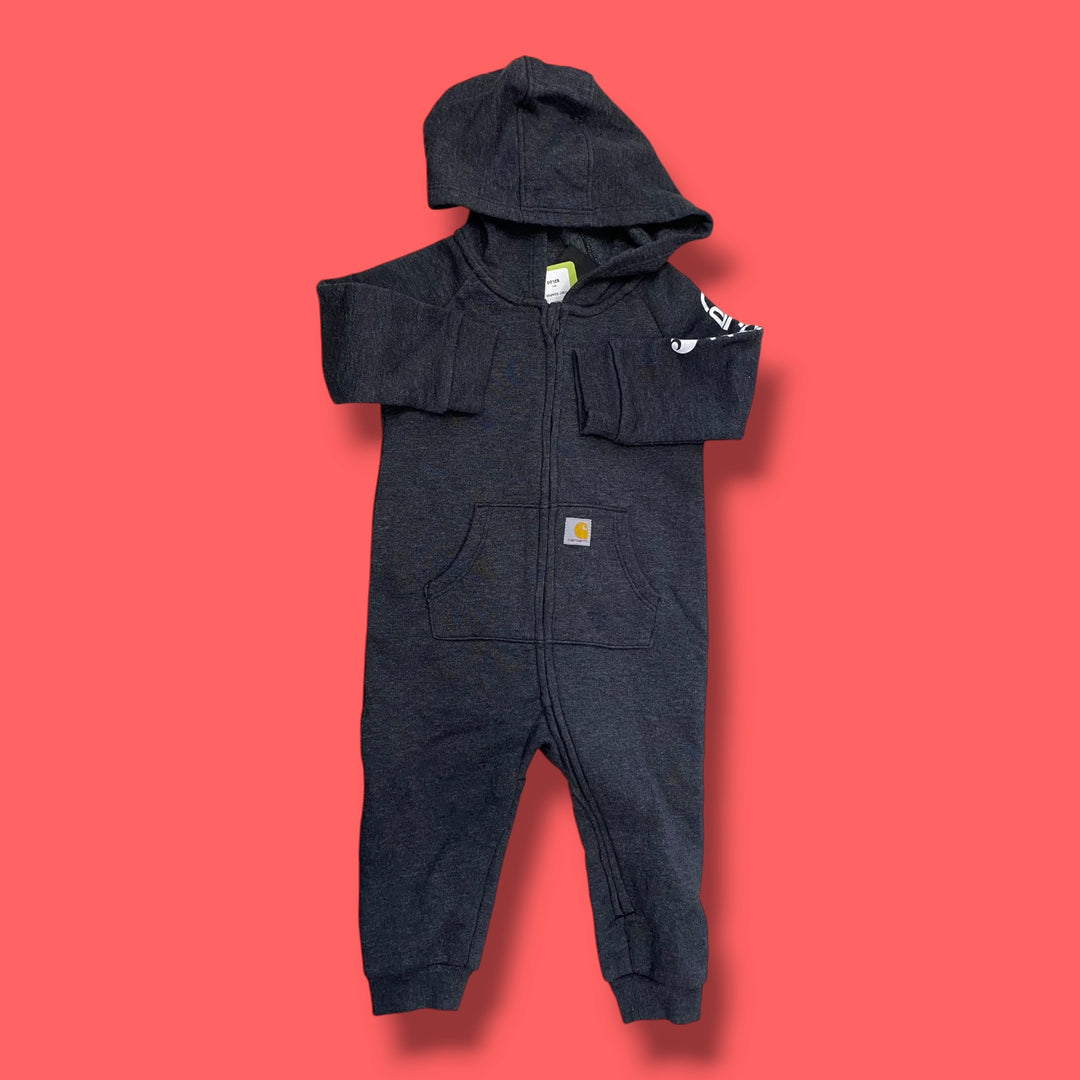 Grey Carhartt Romper, 9m