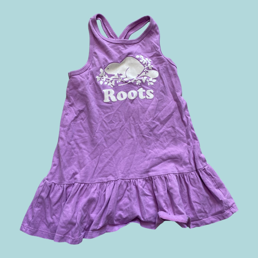 Purple Roots Dress, 3Y