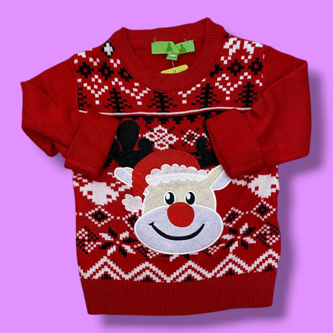 Red Monkey Bars Sweater, 12m