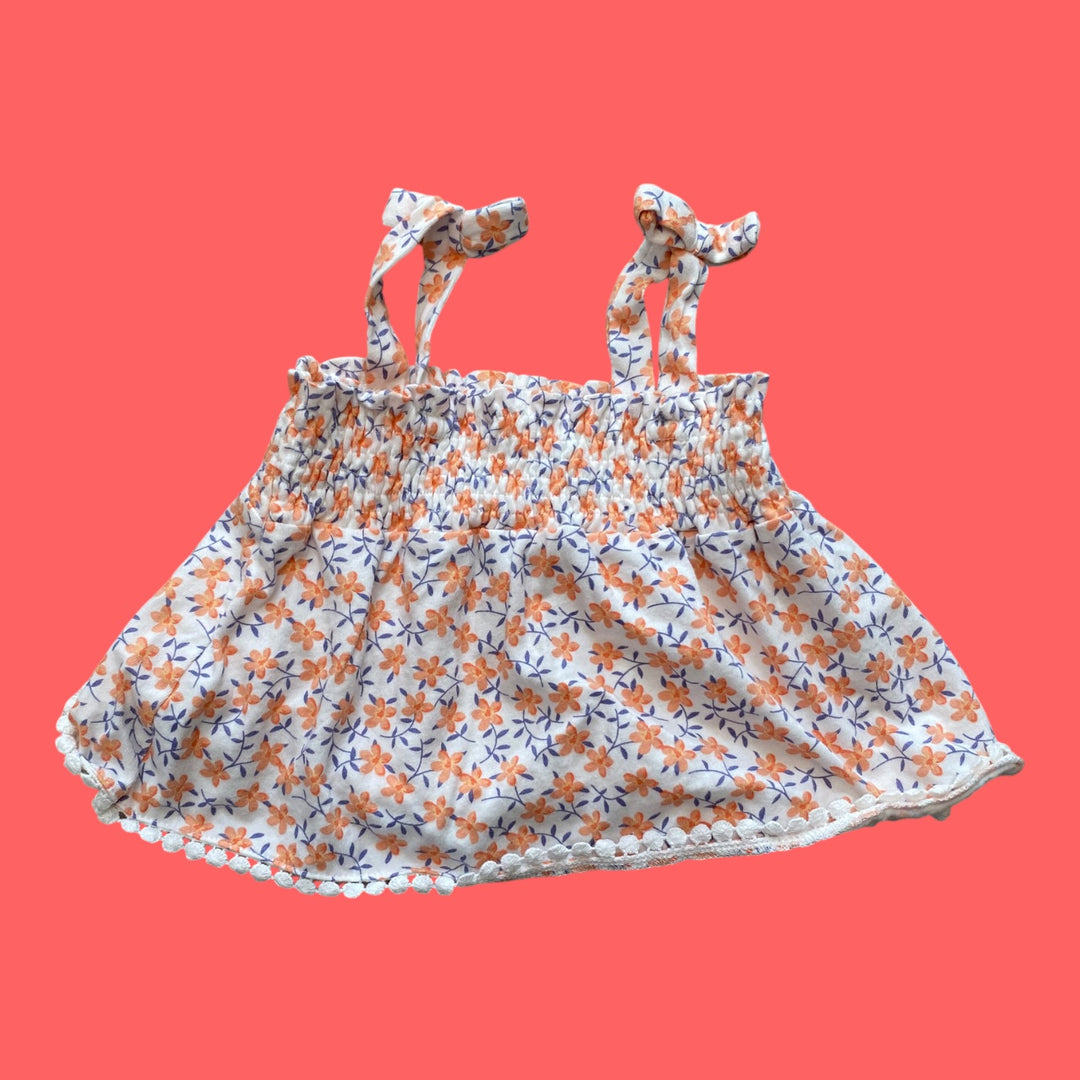 Orange Jessica Simpson Tank, 3-6m