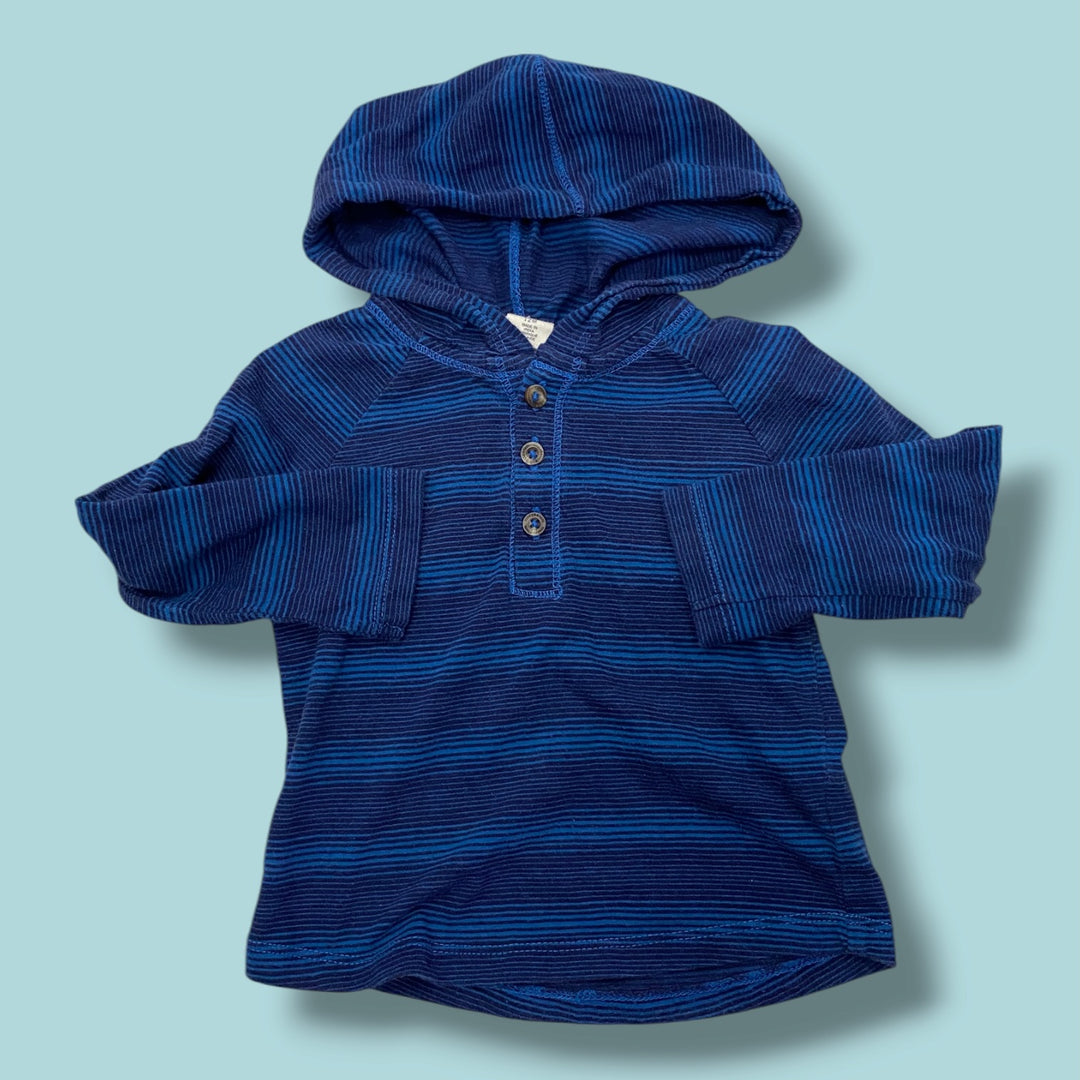 blue Tucker &amp; Tate striped long sleeve, 12m