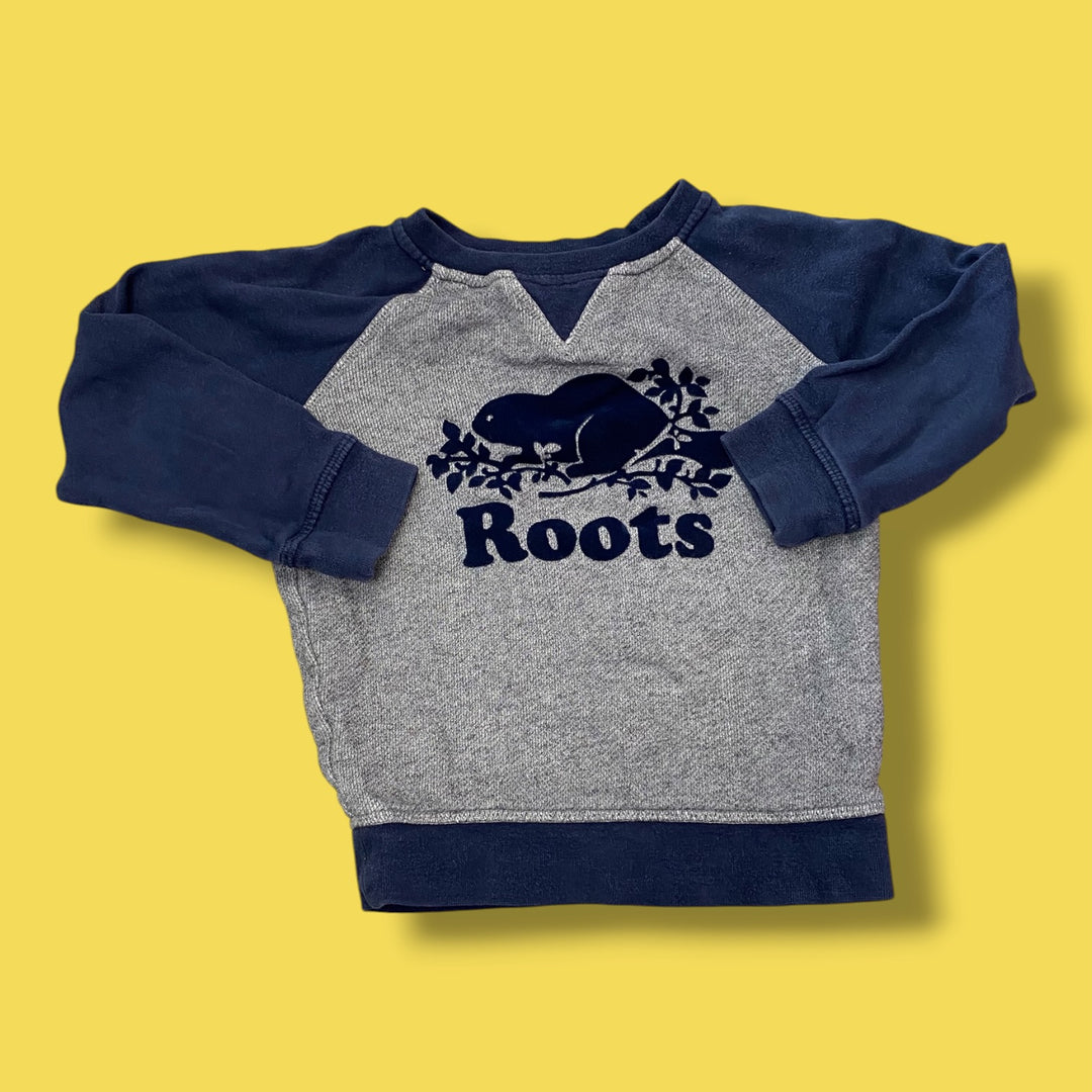 Blue Roots Sweater, 4Y