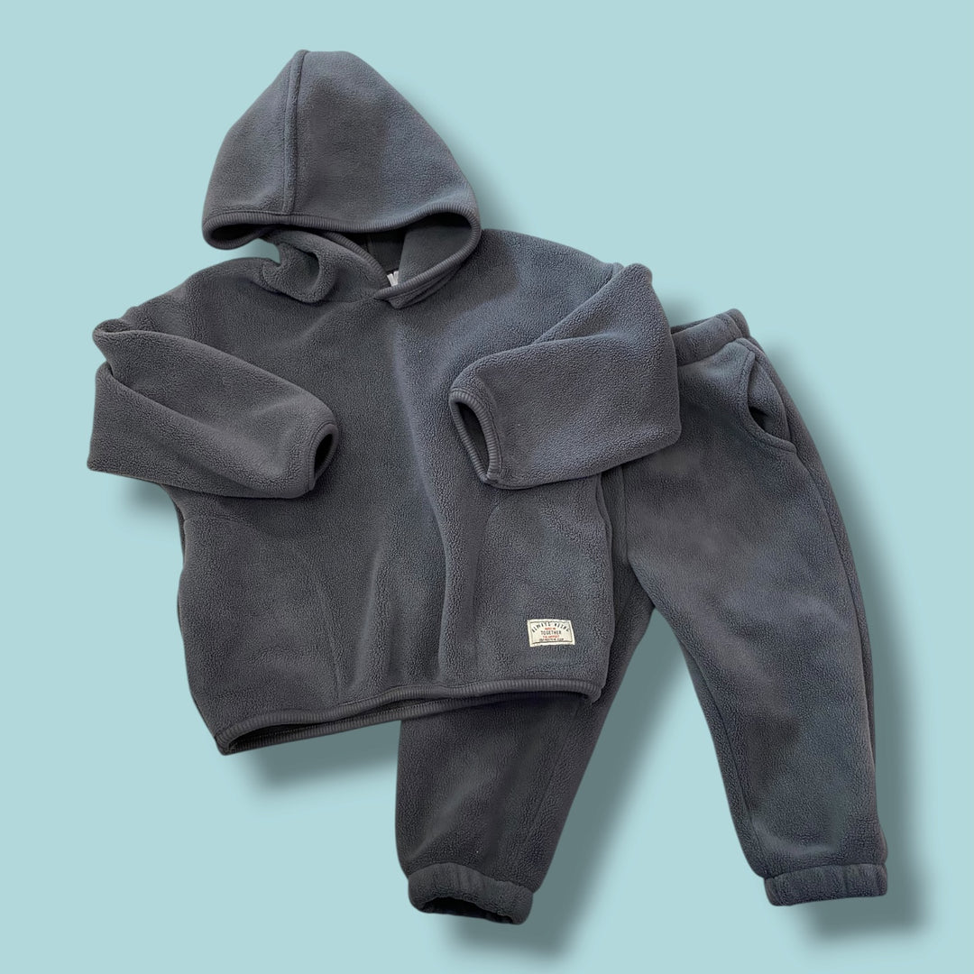 2 piece set Zara Fleece Set, Grey